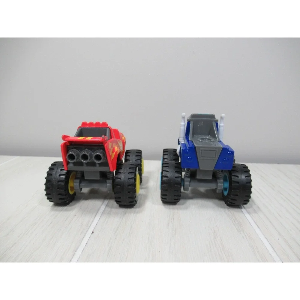 Blaze & the Monster Machines die cast trucks Blaze Crusher Fisher Price used